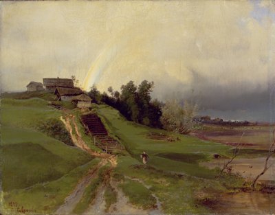 The Rainbow, 1875 by Alexei Kondratjewitsch Sawrassow